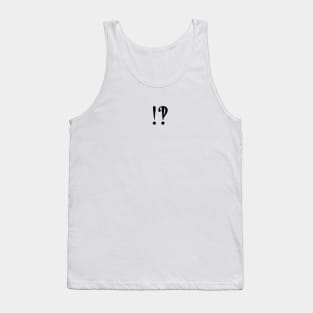 Bang Interrobang Logo Tank Top